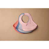 Silicone Baby Bib 1 PK - HoneyBug 