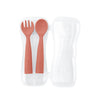Haakaa Bendy Silicone Cutlery Set - HoneyBug 