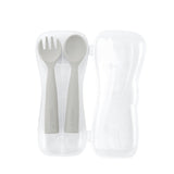 Haakaa Bendy Silicone Cutlery Set - HoneyBug 