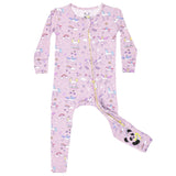 Enchanted Unicorn Bamboo Convertible Footie - HoneyBug 
