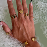 Tarryn Double Ring - HoneyBug 