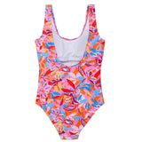 Womens Blooming Sunset Sustainable Swimsuit - HoneyBug 
