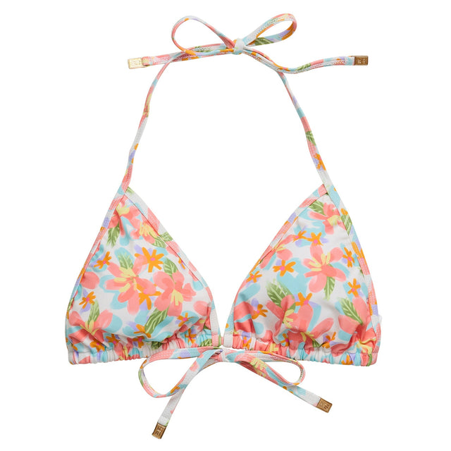 Womens Hawaiian Luau Sustainable Bikini Top - HoneyBug 