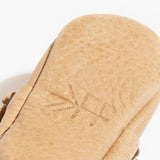 Weathered Brown Moccasin Baby Shoe - HoneyBug 