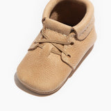 Weathered Brown Oxford Baby Shoe - HoneyBug 