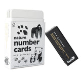 Nature Number Cards - HoneyBug 