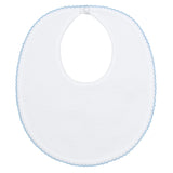 White Bubble Baby Bib - HoneyBug 