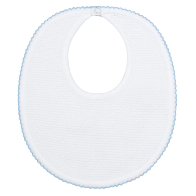White Bubble Baby Bib - HoneyBug 