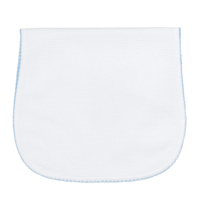 White Bubble Baby Burp Cloth - HoneyBug 