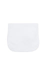White Bubble Baby Burp Cloth - HoneyBug 