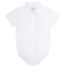 White Pima Cotton Onesie Shirt - HoneyBug 