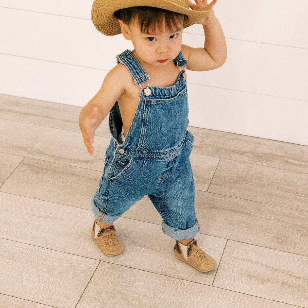Cowboy Chelsea Boot Baby Shoe - HoneyBug 