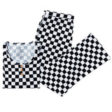 WOMEN'S PAJAMA SET- B+W Check Ribbed - HoneyBug 