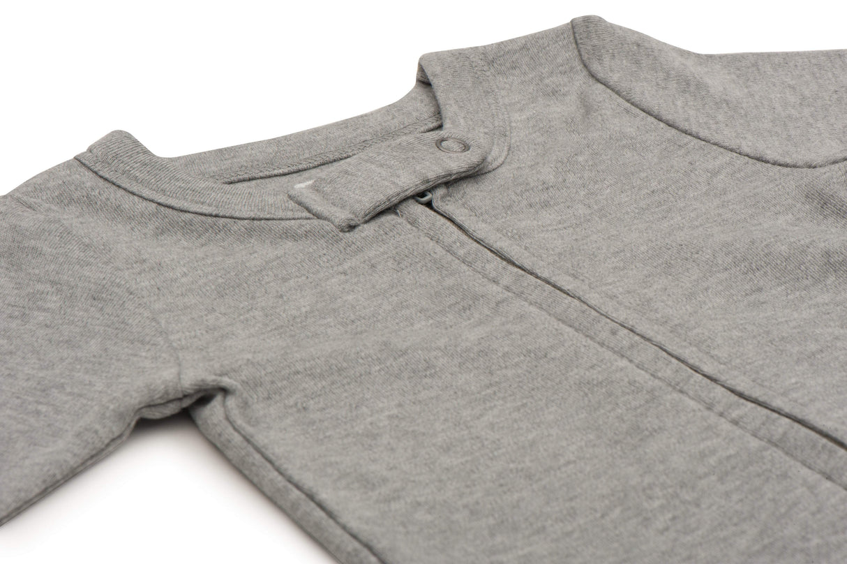 footie | heather - HoneyBug 