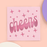 Cheers Napkins - 50 Foil Napkins