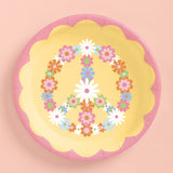 Groovy Plates - 24 Paper Plates