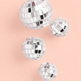 It's Disco, Baby! Topper - 4 disco ball cake toppers