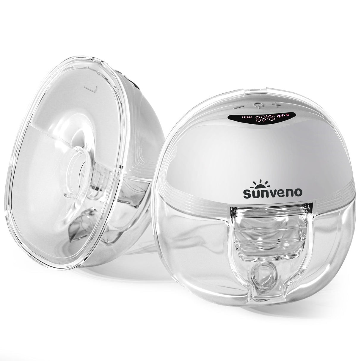 SUNVENO Hands-Free Wearable Electric Breast Pump Set
