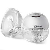 SUNVENO Hands-Free Wearable Electric Breast Pump Set