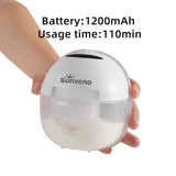 SUNVENO Hands-Free Wearable Electric Breast Pump Set