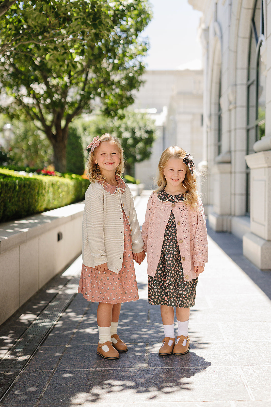 Olive Bloom Dress - HoneyBug 