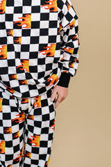 Jogger Set | Checker Blaze