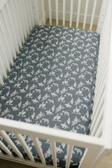 Wild West Muslin Crib Sheet - HoneyBug 