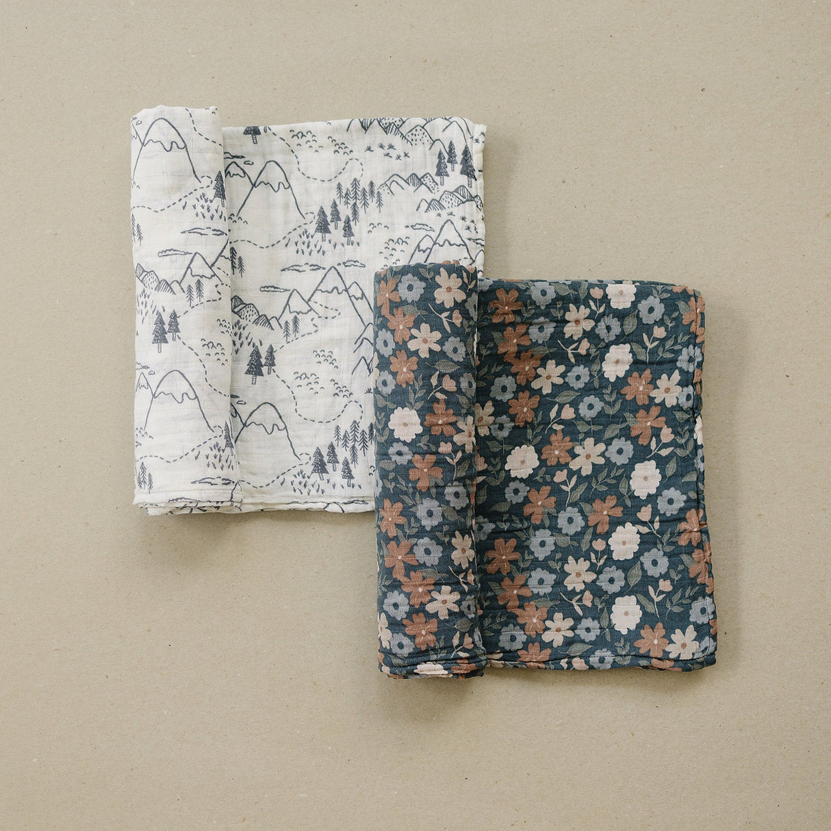 Summit Muslin Swaddle Blanket - HoneyBug 