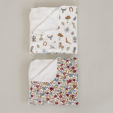 Desert Floral Luxe Fleece Swaddle