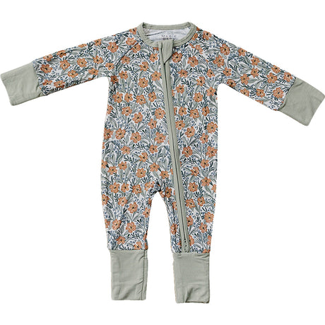 Dainty Meadow Bamboo Zipper - HoneyBug 