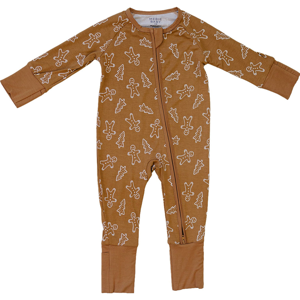 Gingerbread Bamboo Zipper - HoneyBug 
