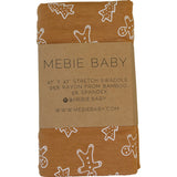 Gingerbread Bamboo Stretch Swaddle - HoneyBug 