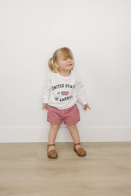 United States Crew Neck - HoneyBug 