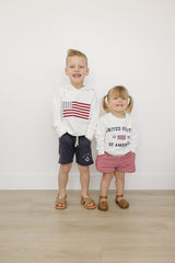 United States Crew Neck - HoneyBug 