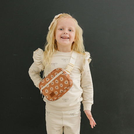 Terracotta Sunflower Mini Fanny Pack - HoneyBug 