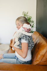 Liberty FLoral Muslin Burp Cloth - HoneyBug 