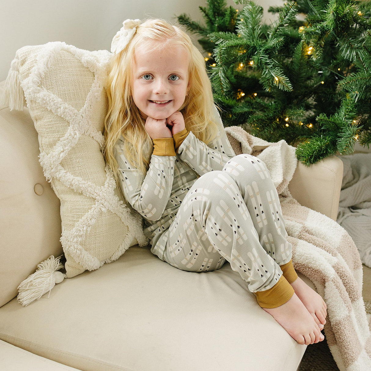 Ski Ribbed Bamboo Cozy Set - HoneyBug 