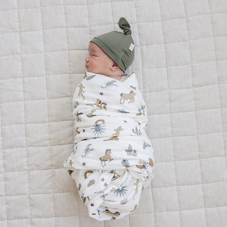 Desert West Luxe Fleece Swaddle