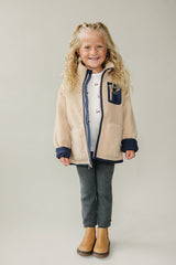 Sherpa Zip-Up Jacket - HoneyBug 