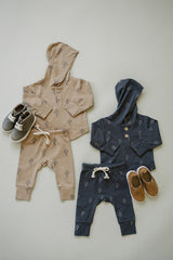 Lightning Bolt Hooded Set - HoneyBug 