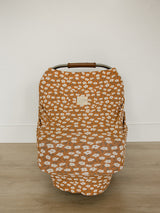 Mustard Floral Bamboo Multi-Use Cover - HoneyBug 