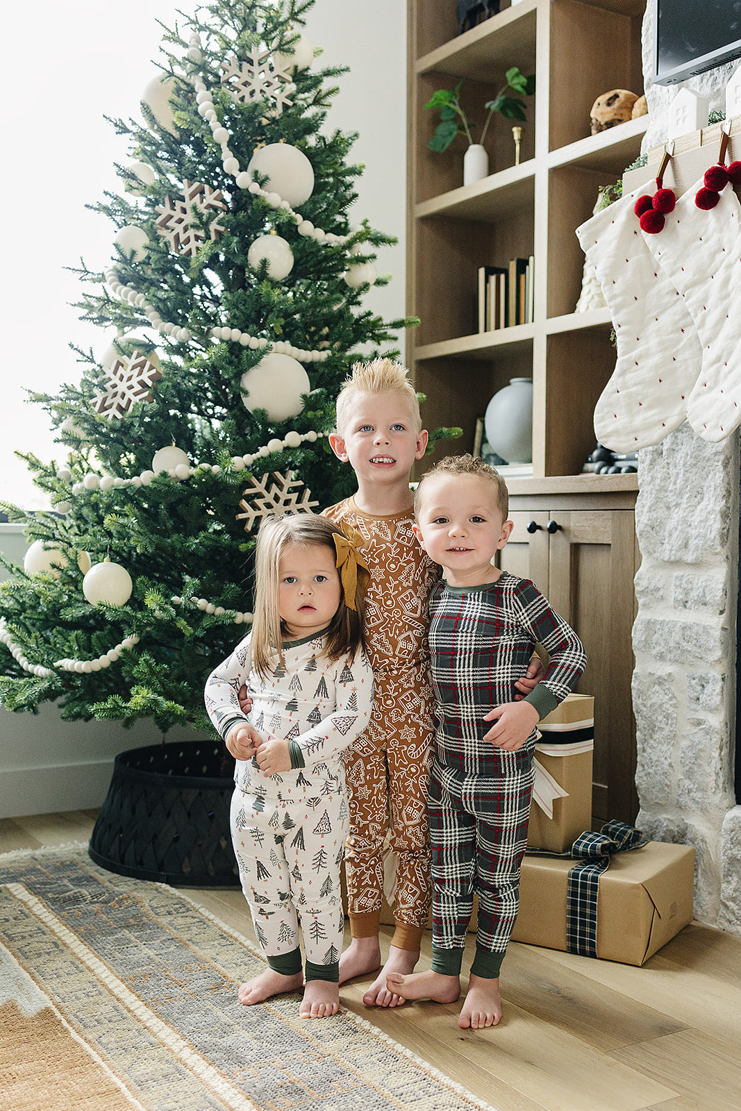 Green Plaid Bamboo Cozy Set - HoneyBug 