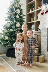 Green Plaid Bamboo Cozy Set - HoneyBug 