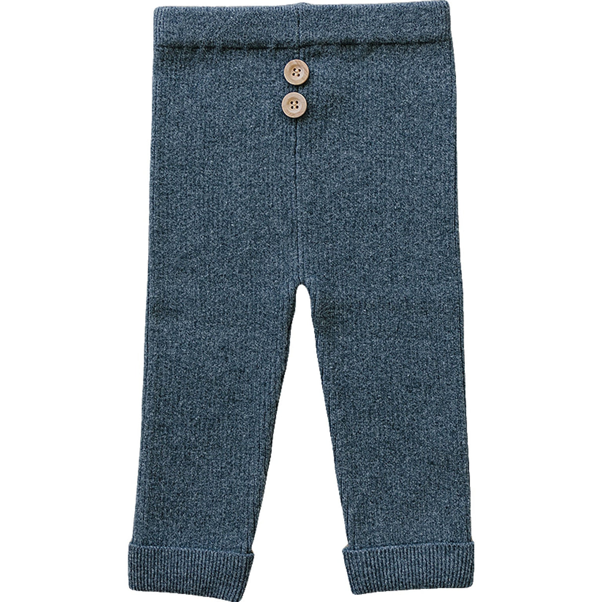 Charcoal Knit Leggings - HoneyBug 