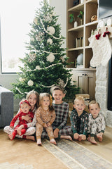 Green Plaid Bamboo Cozy Set - HoneyBug 