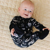 Bamboo Zip Romper | Wild Heart