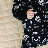 Bamboo Zip Romper | Wild Heart