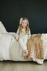 Cream Ribbed Bamboo Cozy Set - HoneyBug 