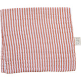 Pink Stripes Muslin Burp Cloth - HoneyBug 