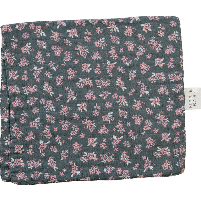 Olive Bloom Muslin Burp Cloth - HoneyBug 